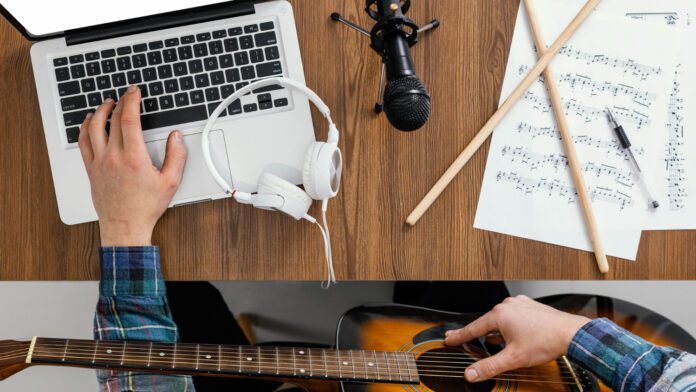 Music Production Workspace