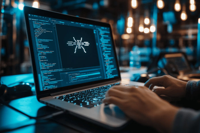 Developer Fixing Code Bugs