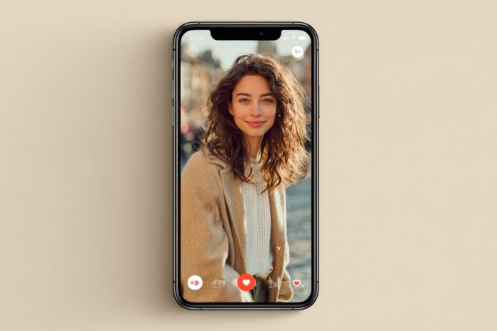 Tinder's upcoming height preference filter in action within the user interface.