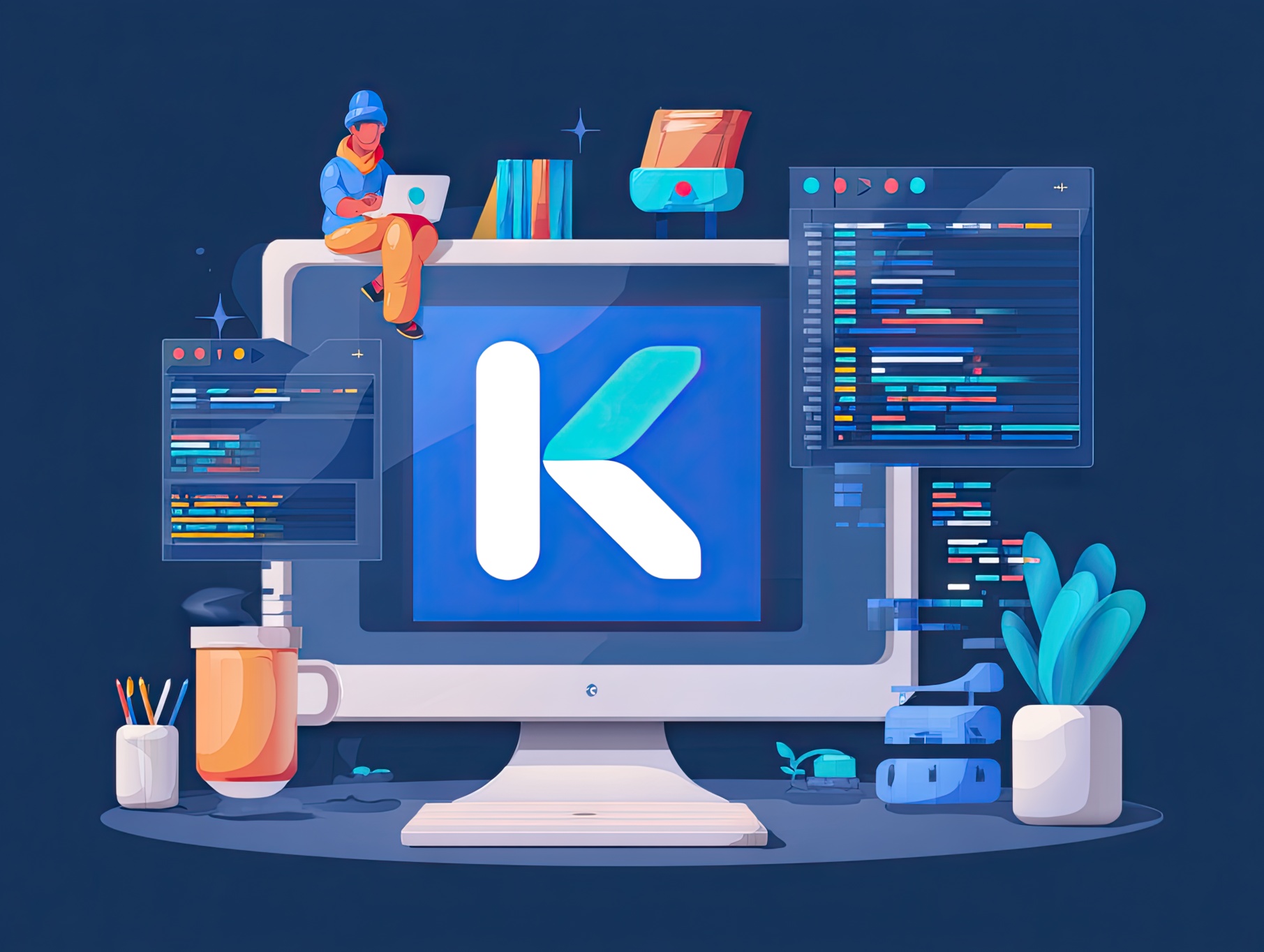 Shared Kotlin code powering business logic across mobile platforms