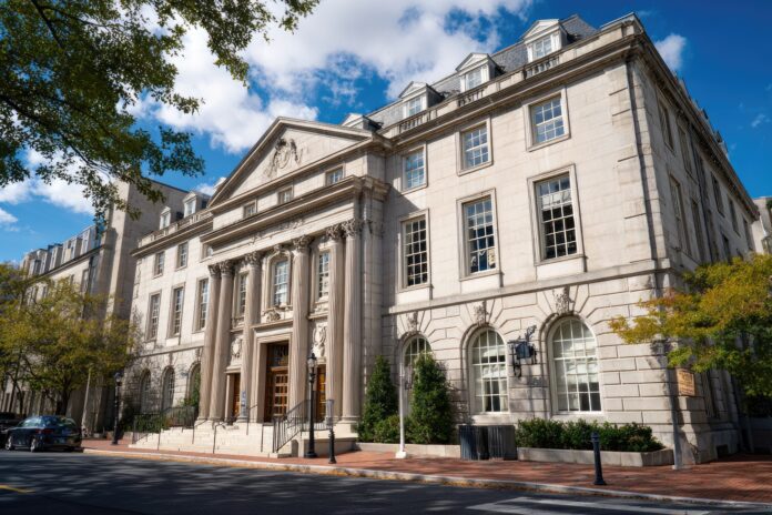 Exterior of the Delaware Attorney General's main office building