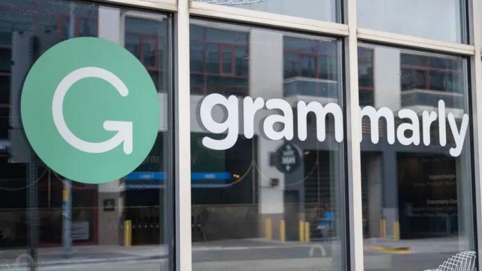Exterior of Grammarly's headquarters, symbolizing corporate growth.