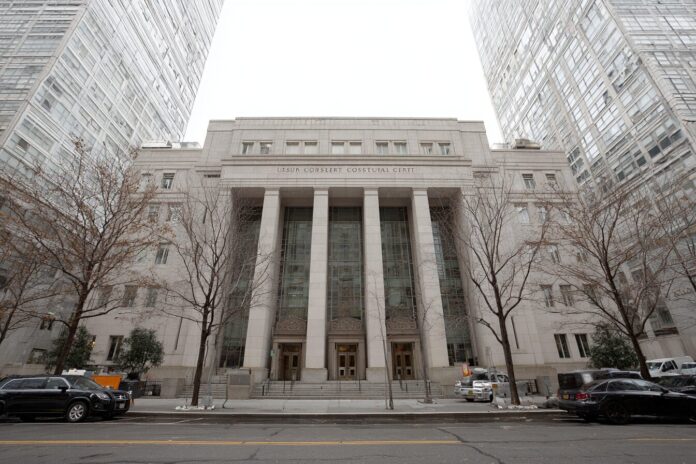 Exterior of the US District Court, Southern District of New York, where Ripple's case was decided.