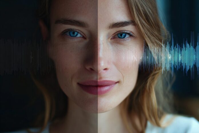 Side-by-side comparison of an AI-generated video with synchronized audio and a typical silent AI video.