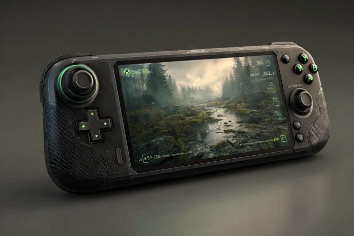 Xbox Ally Gaming Handheld Concept Render