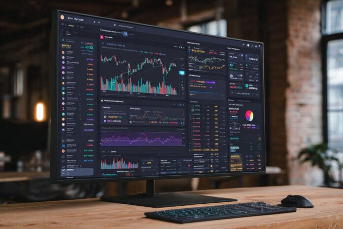 Pump.fun 2.0 trading dashboard with real-time movers feed and trending news panel on Solana.