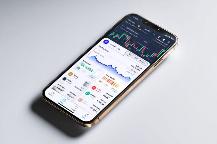 Base App showing trading, payments, and social features on a smartphone screen