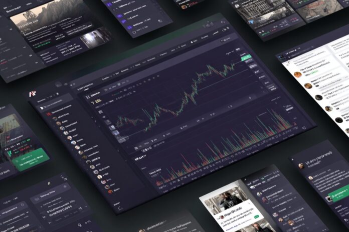 The Base App dashboard showing trading, chat, and social feed in one interface.