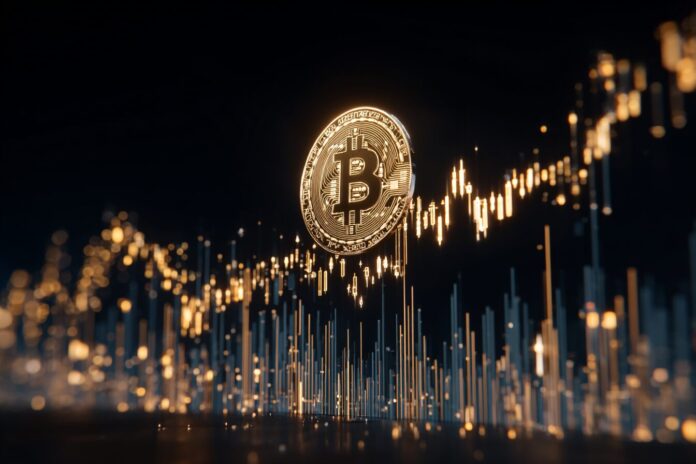 Bitcoin price chart showing consolidation in the $120,000 to $130,000 range