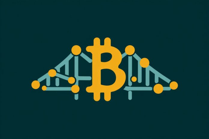 Bitlayer BitVM Bridge logo symbolizing Bitcoin-DeFi connectivity.
