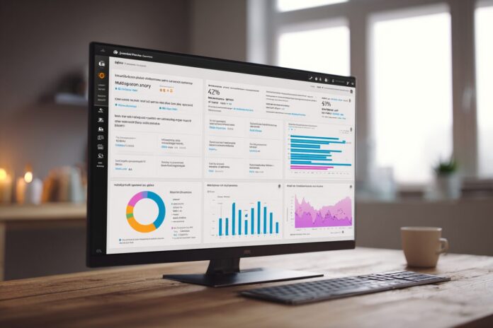 Microsoft Surveys Agent dashboard showing survey analytics.