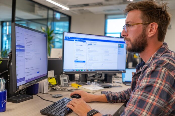 Administrator enabling MFA settings in the Azure Portal.