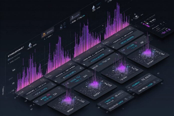 Ethereum validator dashboard showing a large unstaking queue with highlighted figures.