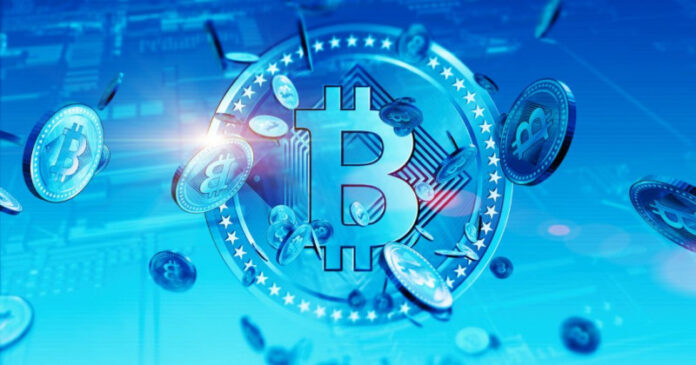 Bitcoin price chart with $112,000 support and resistance levels highlighted, trendlines illustrating recent retracement, and a focus on trading volume.
