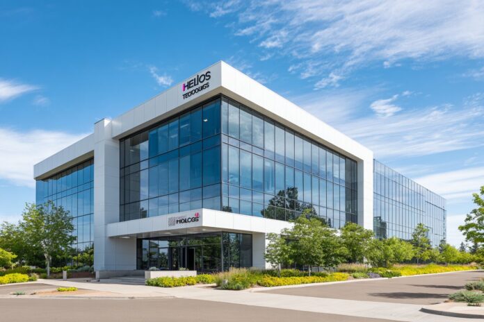 Helios Technologies headquarters with modern architecture and company signage, symbolizing innovation and global reach in July 2025.