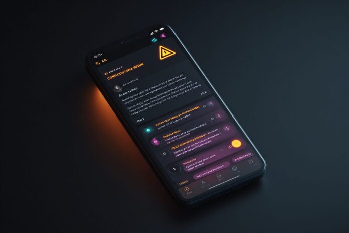 Meta AI chatbot screen showing warning prompt and parental controls dashboard.