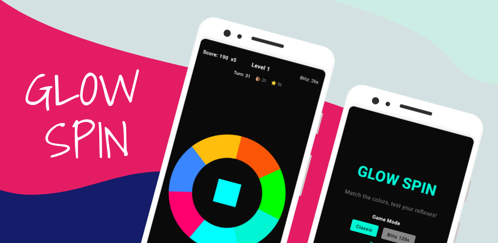 Glow Spin Mobile Game