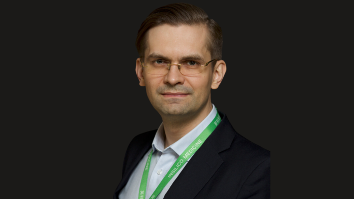 Portrait of Alex Zhavoronkov, visionary AI leader in biotech
