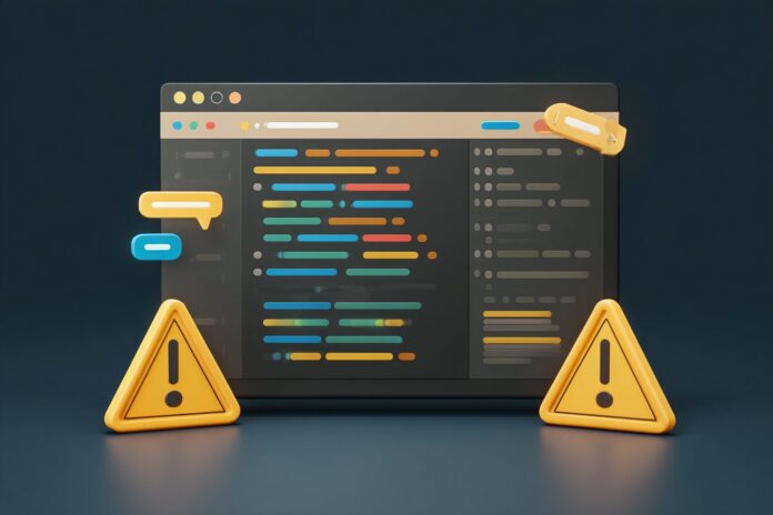 Claude AI code interpreter interface showing file generation tools and a user warning.