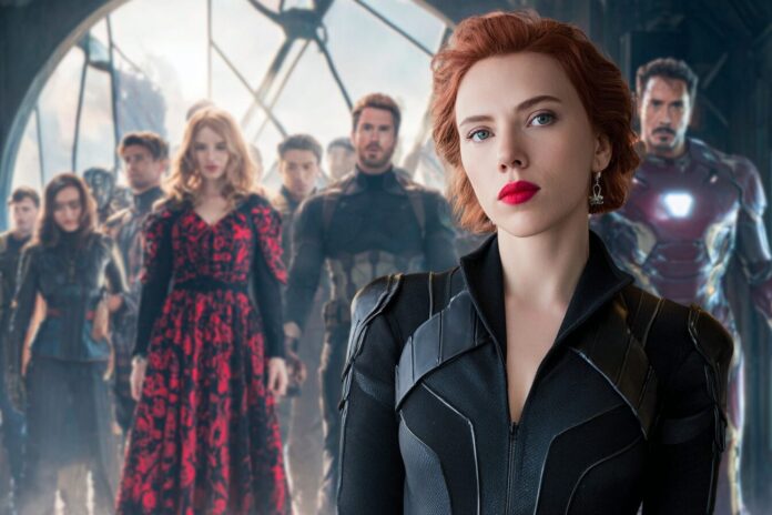 Scarlett Johansson leading a blockbuster franchise