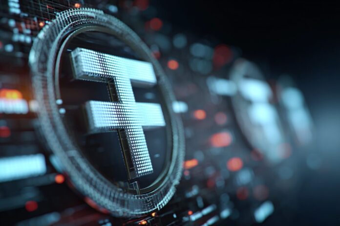 BlackRock ETF tokenization illustration with blockchain background