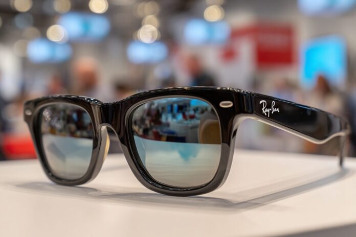 Ray-Ban Meta Gen 3 smart glasses on display at Meta Connect 2025.